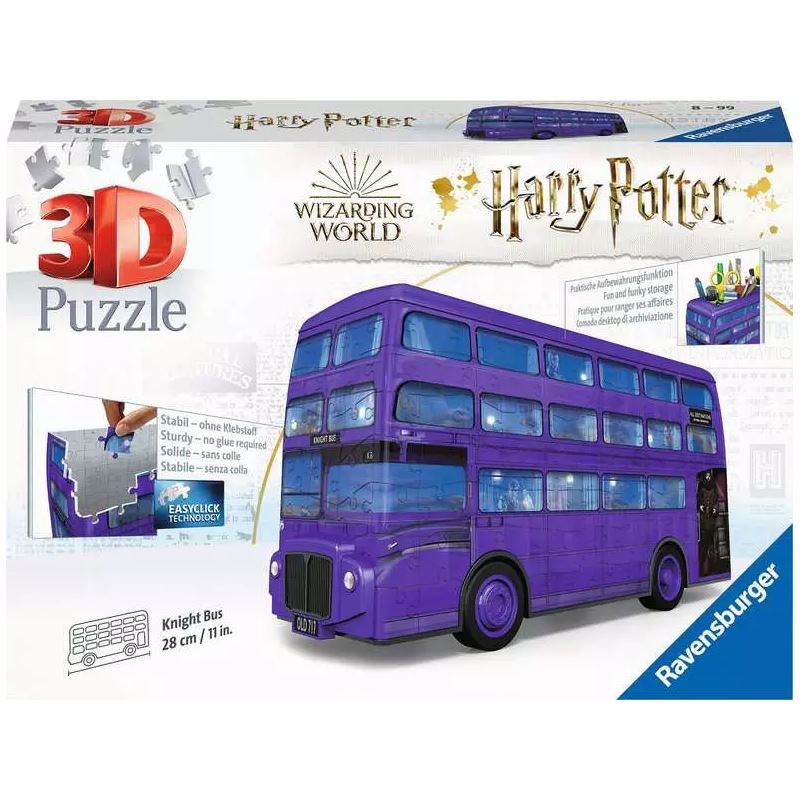 Harry Potter Knight Bus 3D Puzzle, 216pc