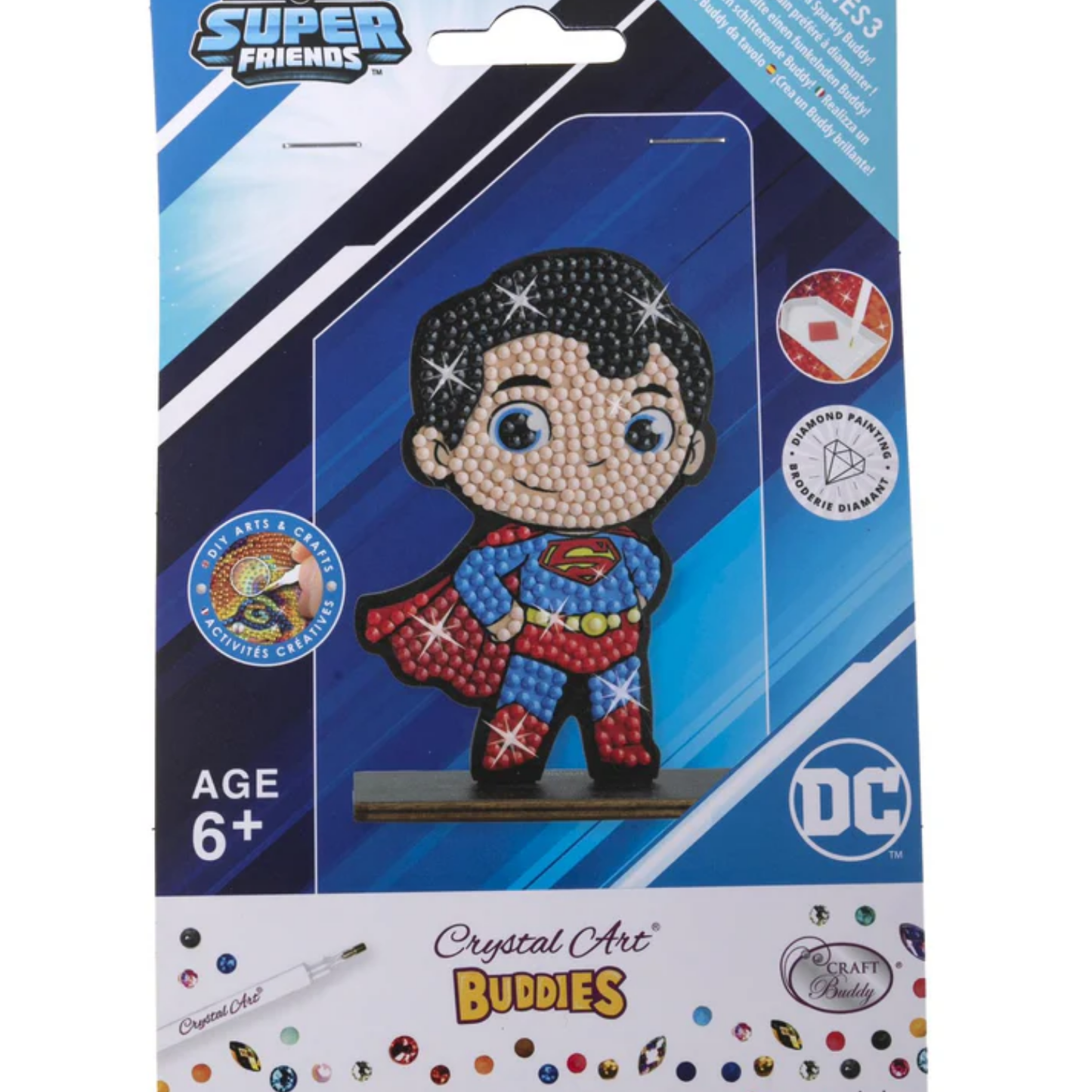 DC Superman Crystal Art Buddies