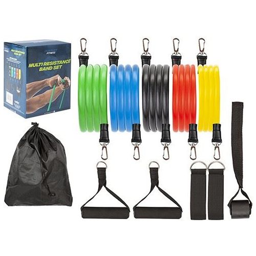 Summit Pursuit Fitness 100lbs Multi Resistance Band Set