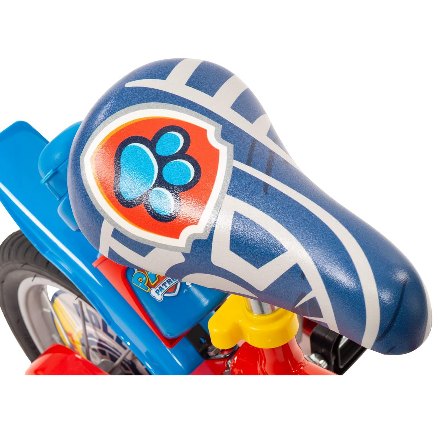 Toimsa Paw Patrol 12" Childrens Bicycle Red Fixed Rear Wheel