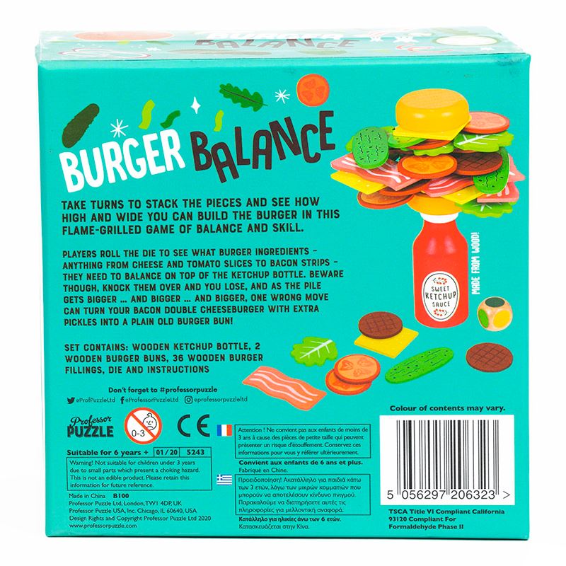 Professor Puzzle Burger Balance