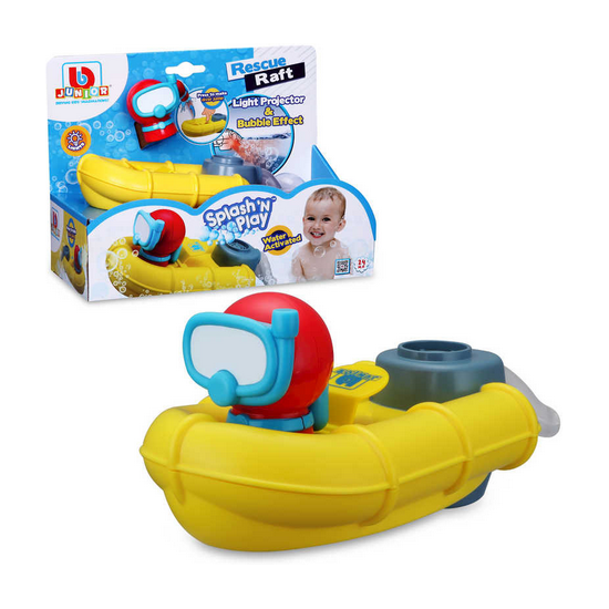 Bburago Junior Splash N Play Rescue Raft