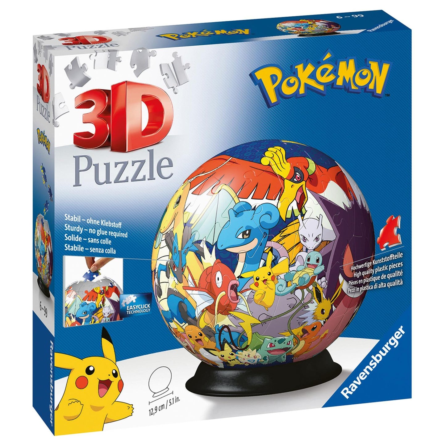 Pokemon 3D Puzzle, 72pc