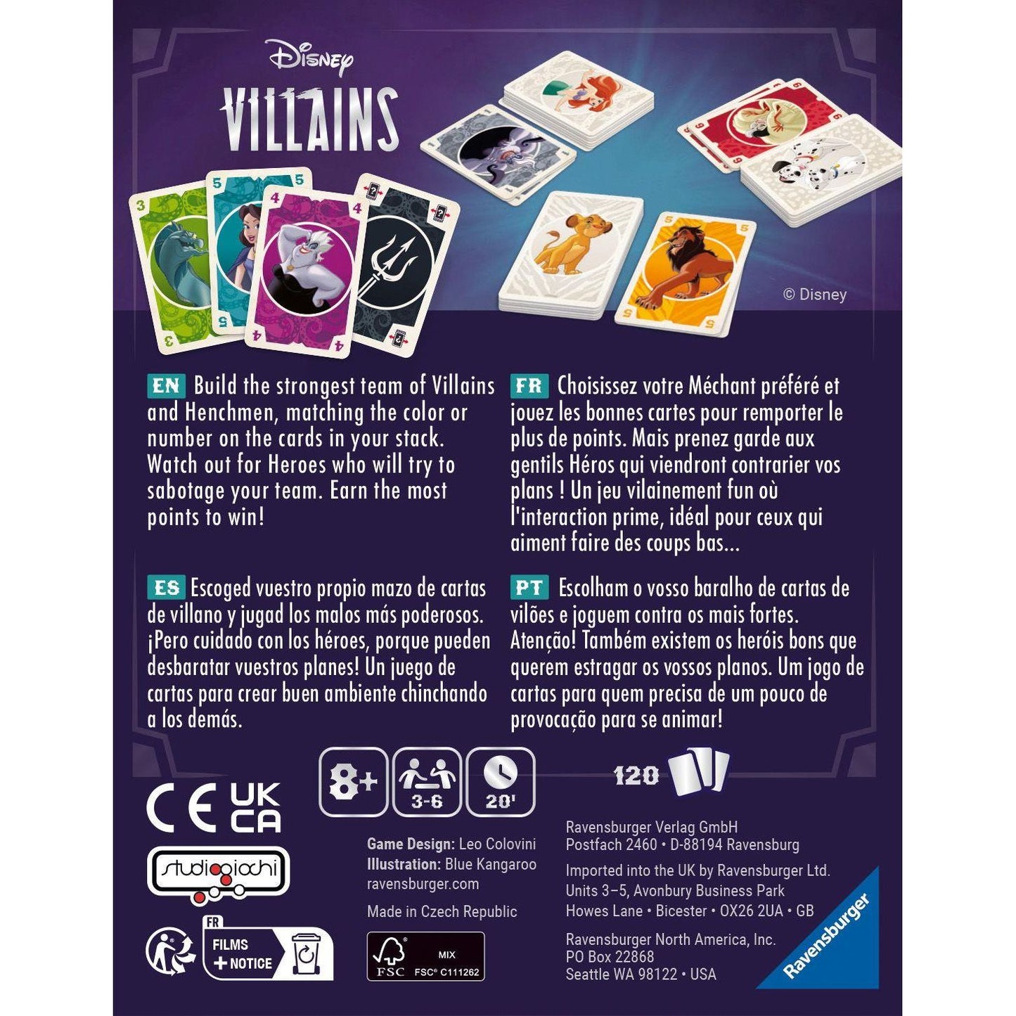 Disney Villains Card Game