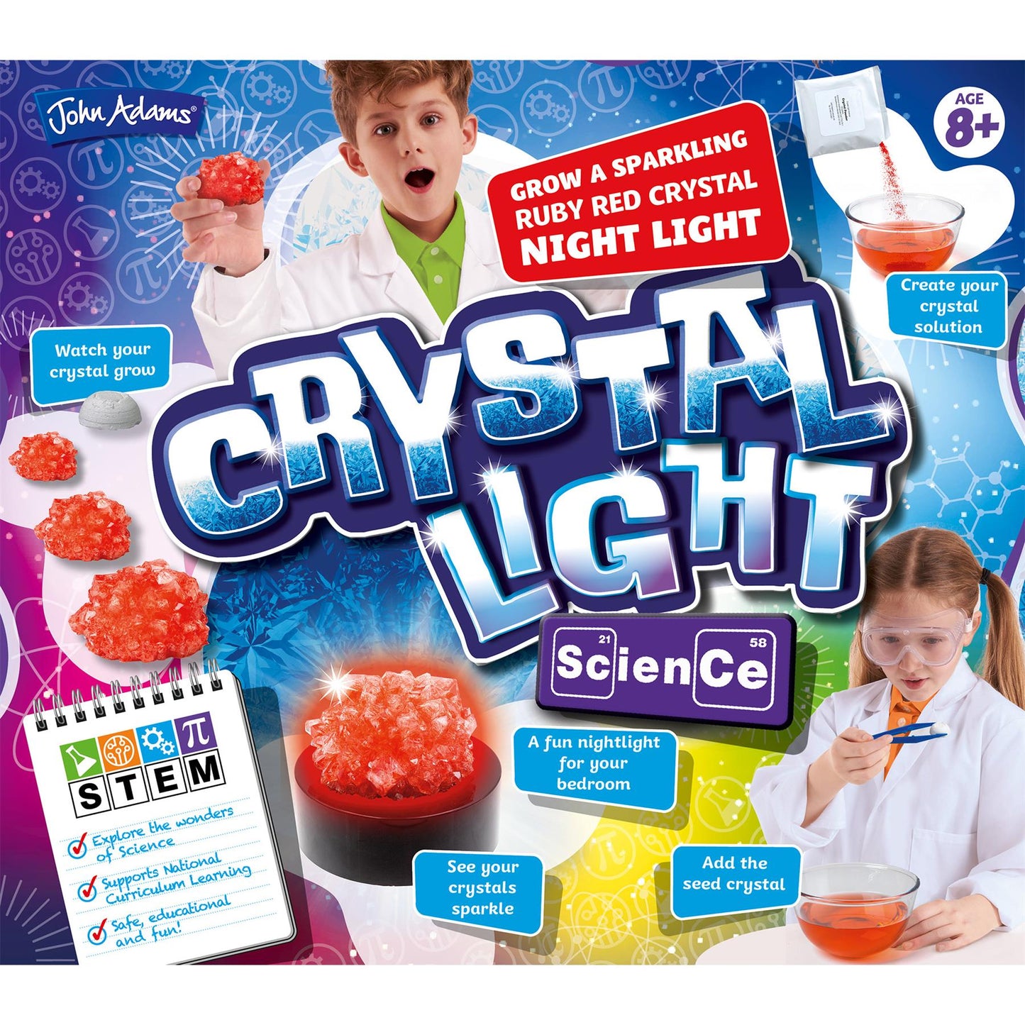 Crystal Night Light Children's Science Kit