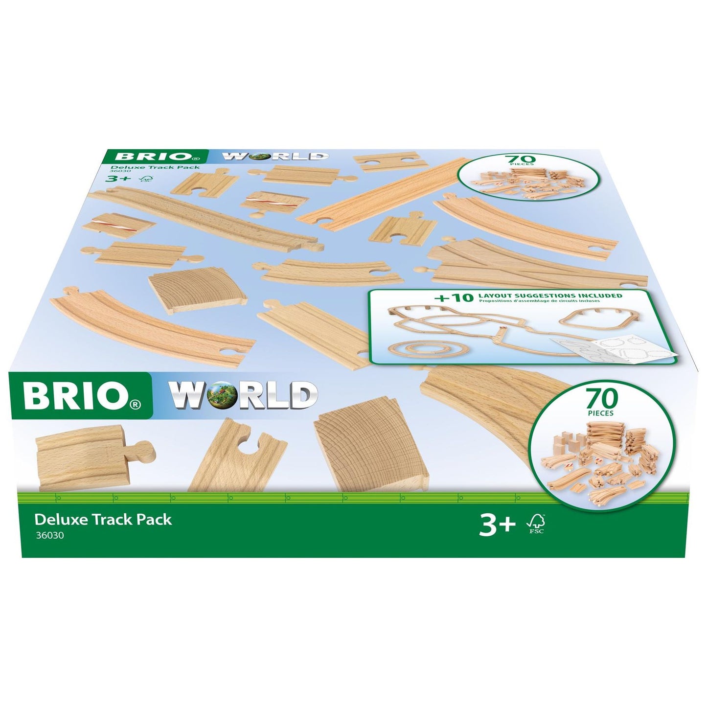 Brio Deluxe Train Track Pack