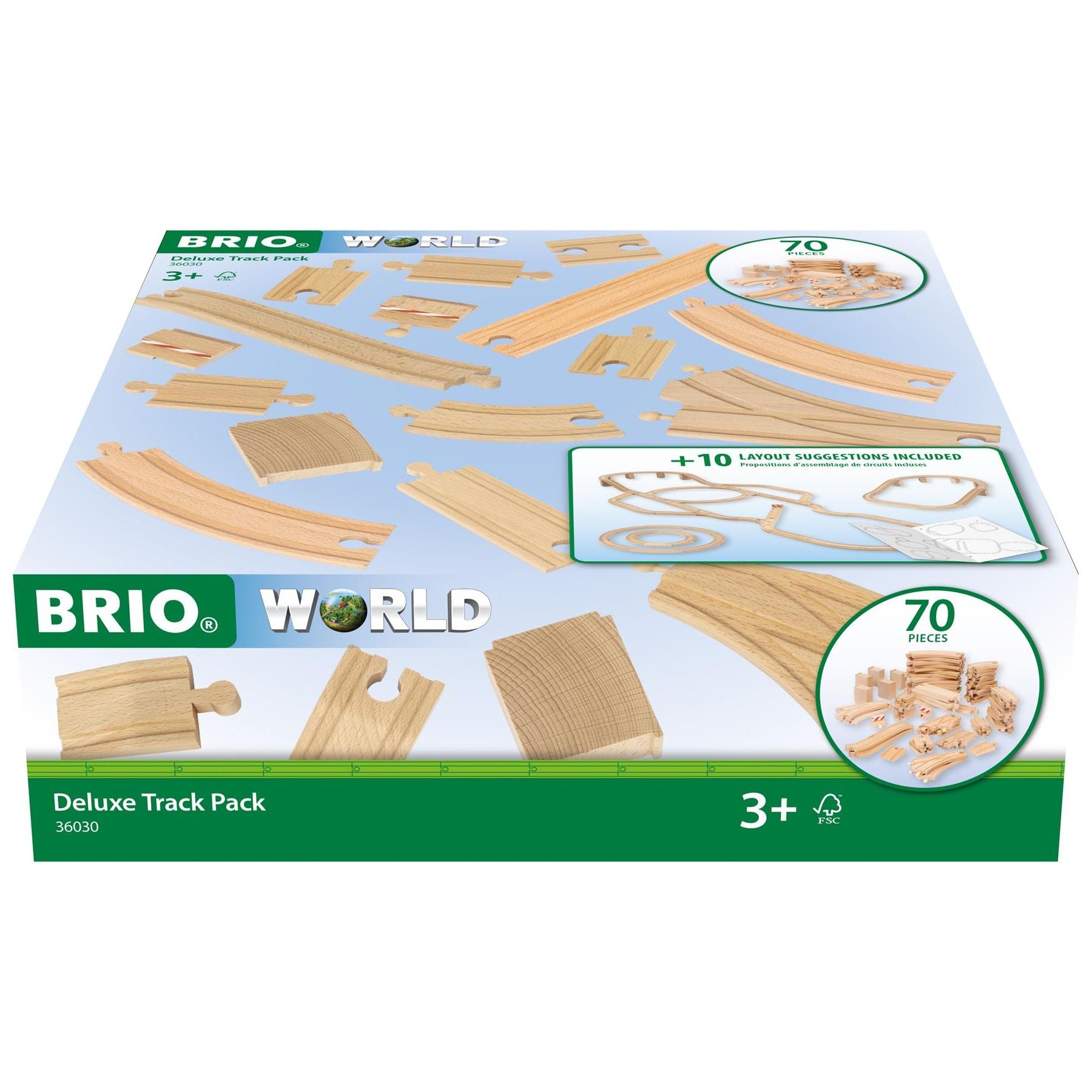 Brio Deluxe Train Track Pack