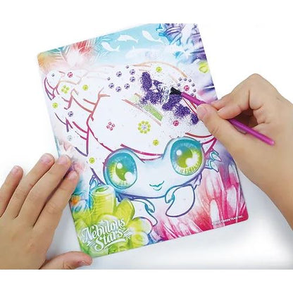 Nebulous Stars Glitter & Foil Art