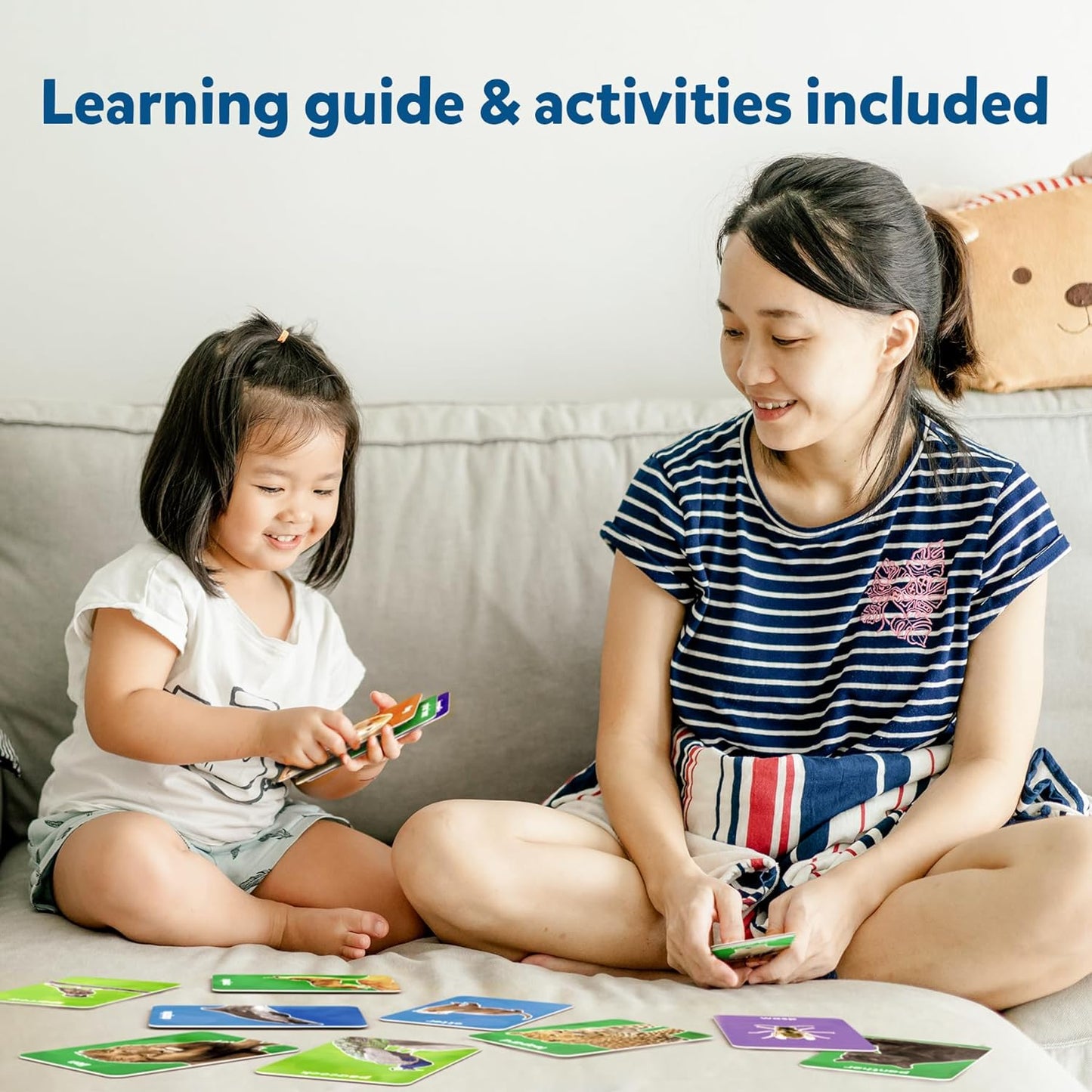 Skillmatics Flash Cards for toddlers: First 100 Animals