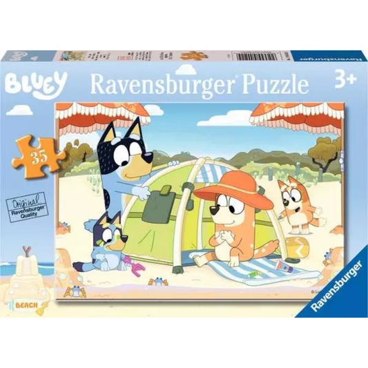Ravensburger Bluey Beach Day! - 35 Pieces Puzzle