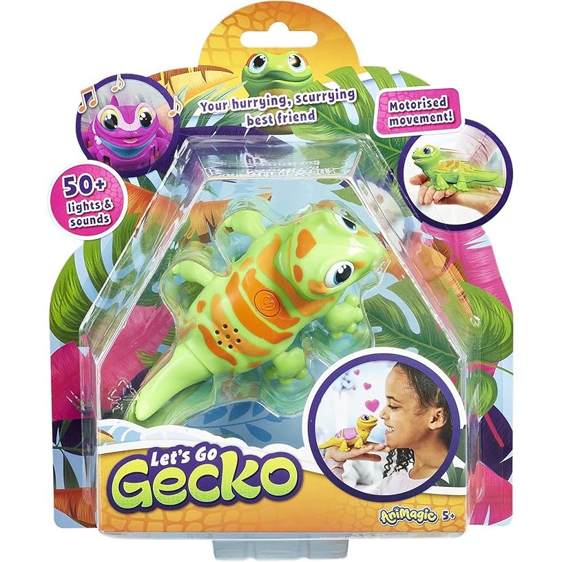Animagic Lets Go Gecko Assorted