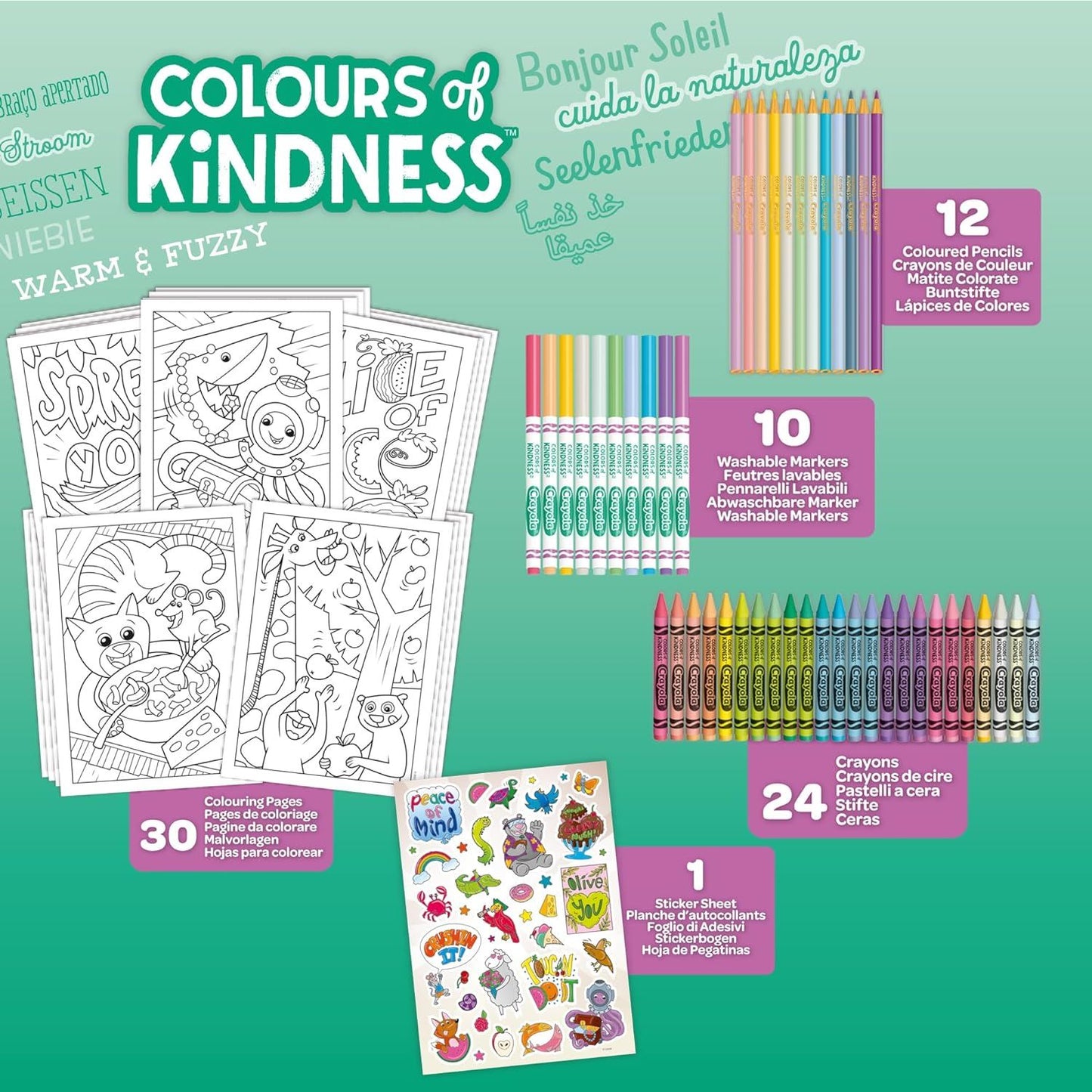 Crayola Colours of Kindness Art Case