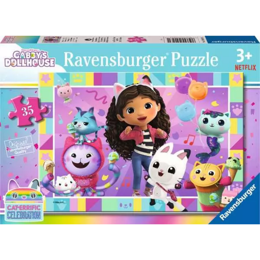 Ravensburger Gabby's Dollhouse Let's Celebrate! - 35 Pieces Puzzle