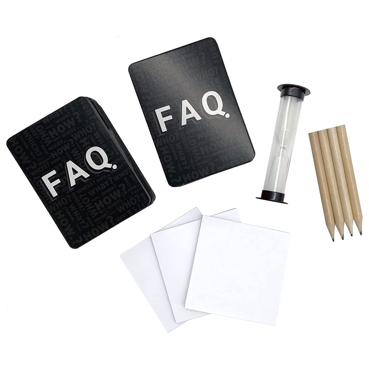 F.A.Q. Question Card Game