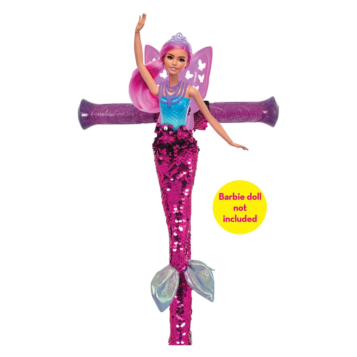 Barbie Mermaid Sequin Inline Scooter