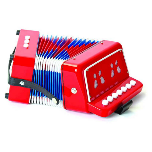 Red Toy Accordion