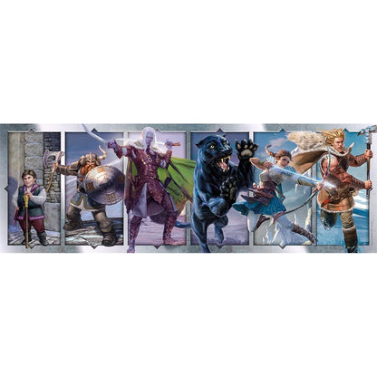 Dungeons and Dragons Panorama Jigsaw Puzzle 1000 Pieces