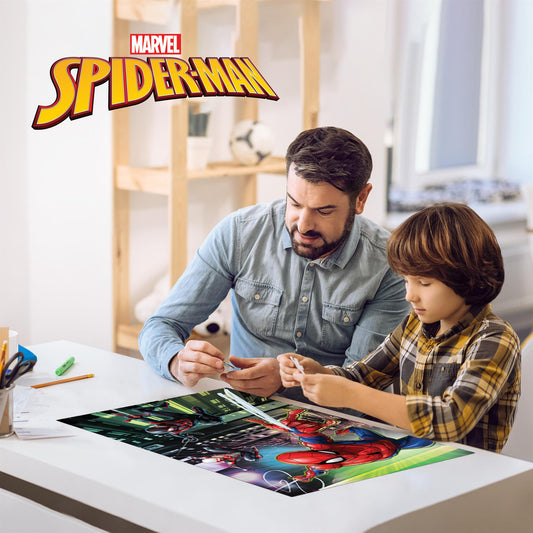 Marvel Spider-Man Double Sided Puzzle - 200pc