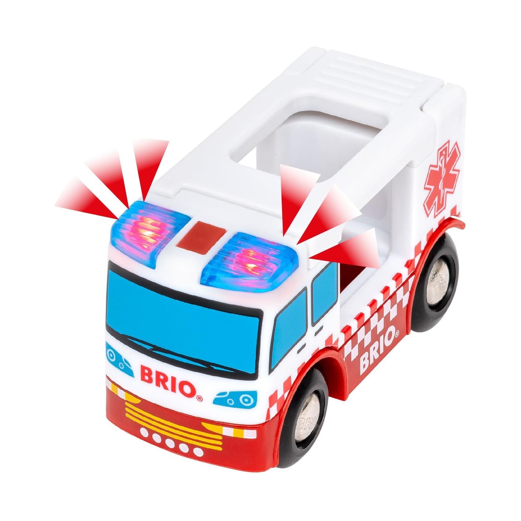 Brio Wooden Rescue Team Train Set