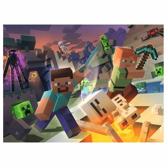Minecraft Monster 100pc XXL