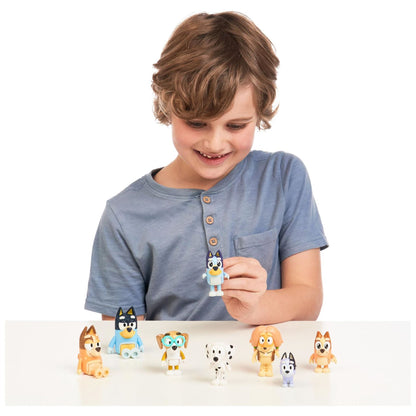 Bluey the dog, Bluey toys, Bluey, Bluey and Bingo, Bingo the Dog, Bluey Toys, Bluey Merchandise, Bluey House, Bluey Season 2, Bluey Season 3, Bluey Season 4, Bluey Cast, Bandit Healer, Bluey Youtube, Dougie, Muffin Cupcake Heeler, Stripe, Trixie, Rad, and Brandy, Bluey House, Bluey Character, Bluey Figures, Bluey Guests, Bluey Party, Bluey Friends,  Bluey and Friends: Bluey, Coco, Snickers and Honey 4 Figure Pack & Bluey and Bingo Grannies Playset: Articulated 2.5 Inch Action Figures 2-Pack, Bluey and Famil