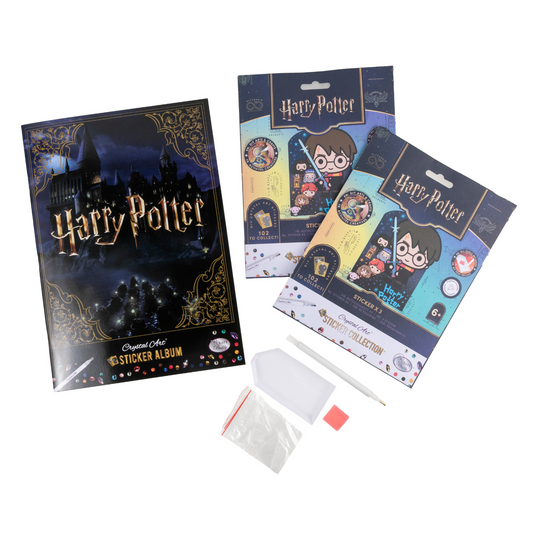 Harry Potter Crystal Art Sticker Album - Starter Pack