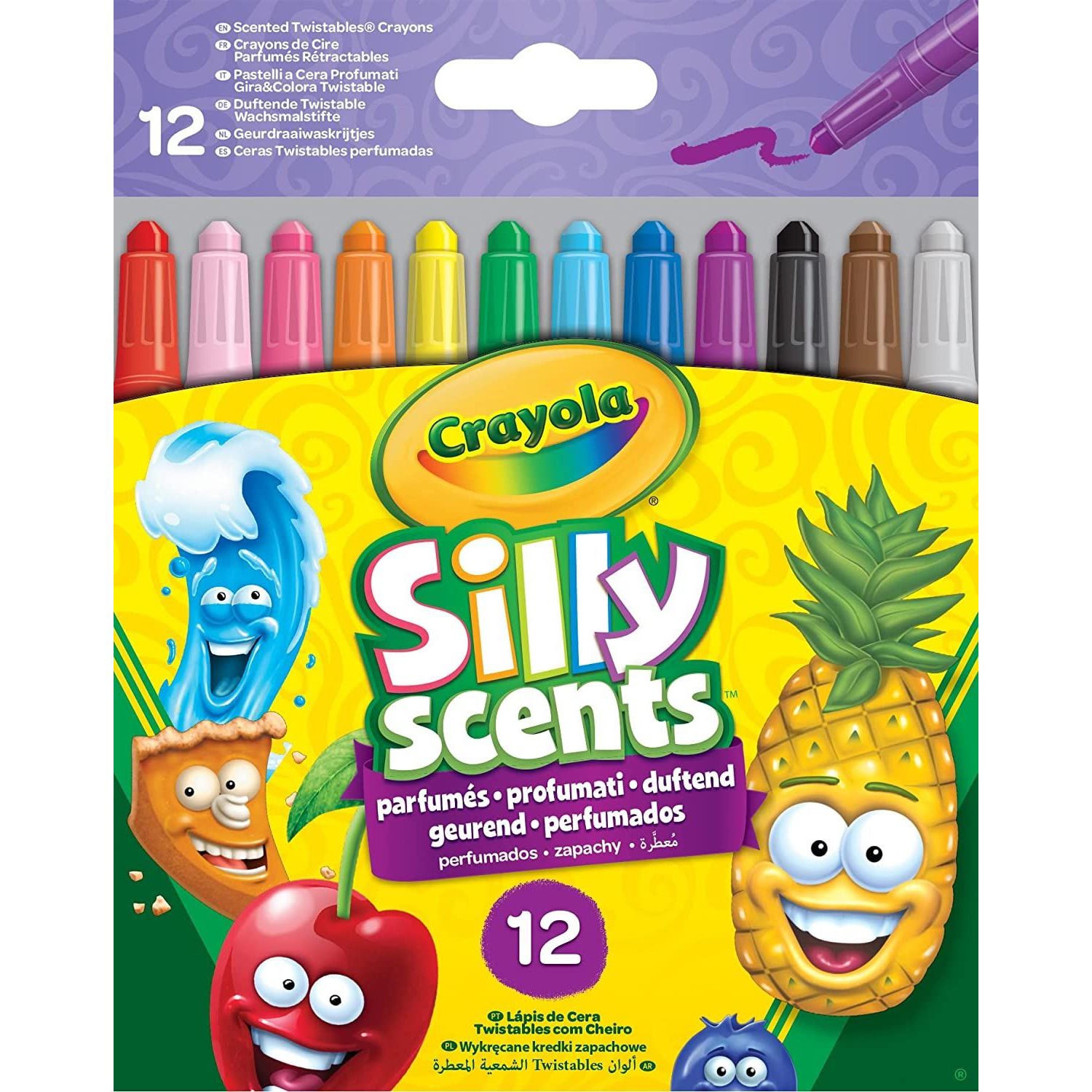 Crayola Silly Scents Mini Crayons 12 Pack