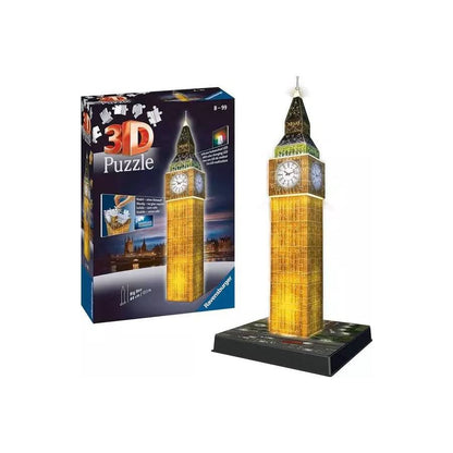 Big Ben Light Up 3D Puzzle 216pc
