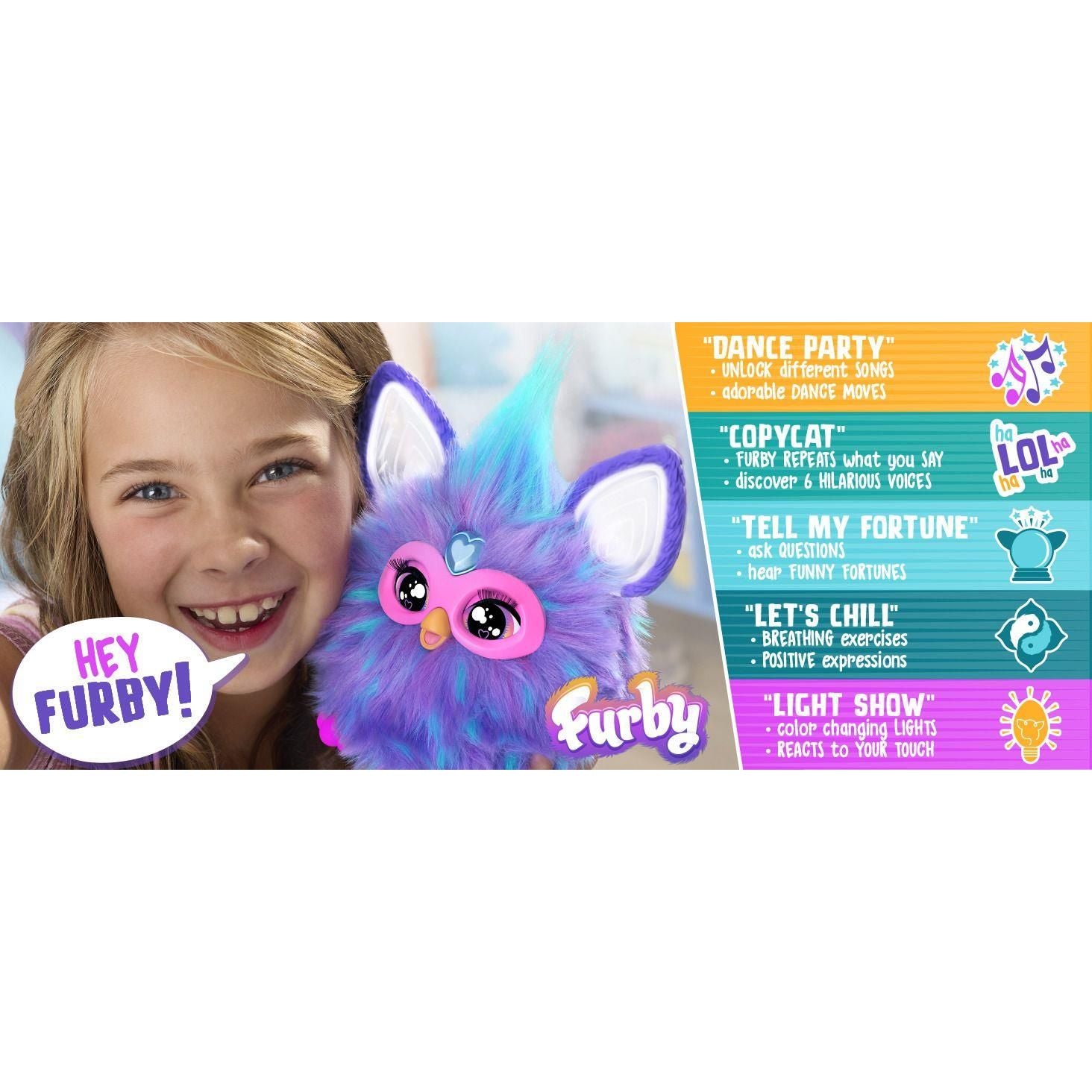 Furby Purple Interactive Toy Plush