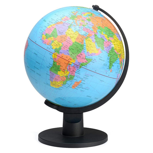 Educational Kids 25cm World Globe With Stand