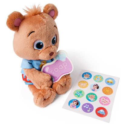 Ms. Rachel Official Potty Time with Bean, 11” Plush Teddy Bear with Play Toilet & Accessories