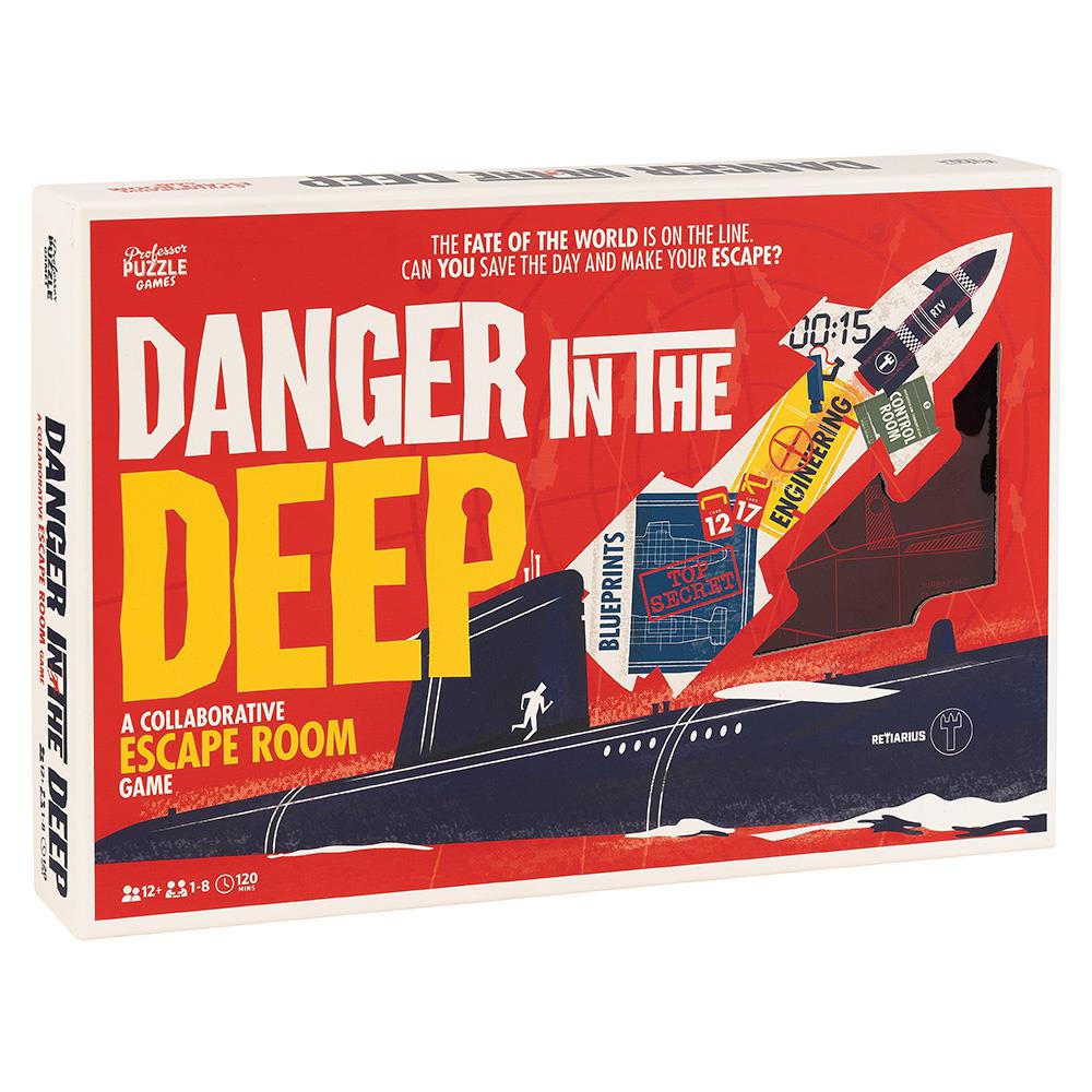 Professor Puzzle Danger in the Deep - CLEARANCE