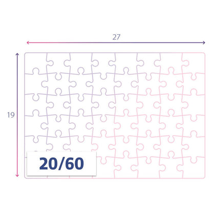 Peppa Pig Jigsaw Puzzle 2023 2x60 Pieces