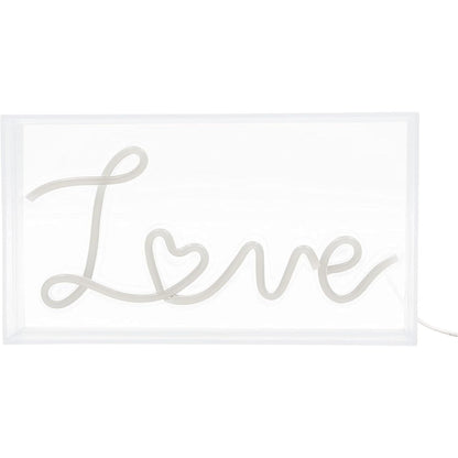 Love Acrylic Box Neon Light