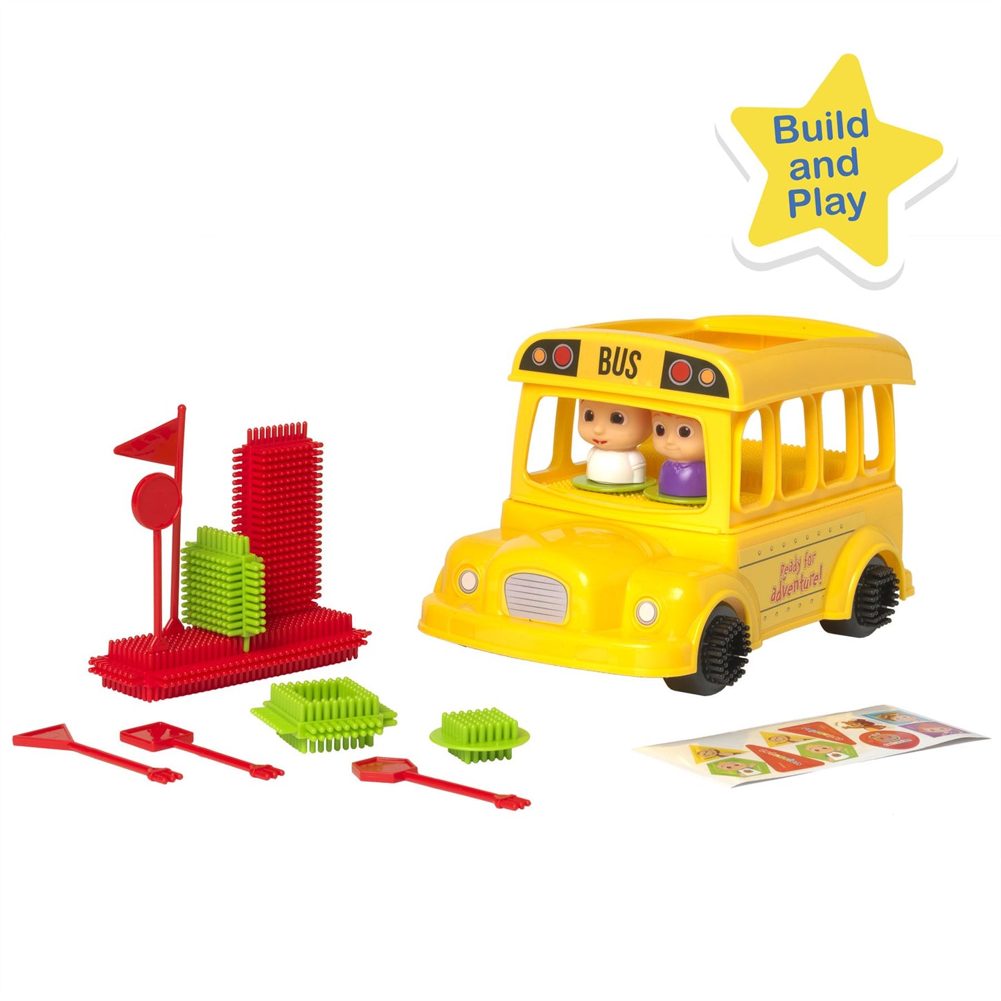Cocomelon Fun Bricks Schoolbus