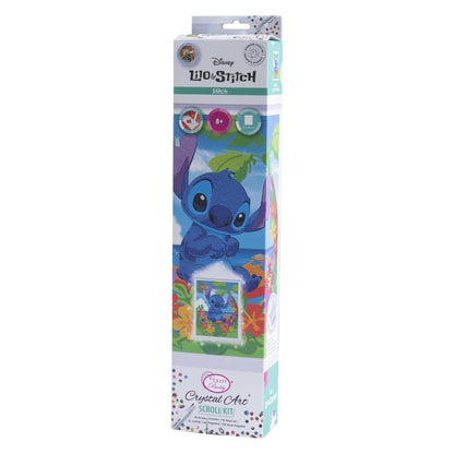 Disney Stitch 35x45cm Crystal Art Scroll