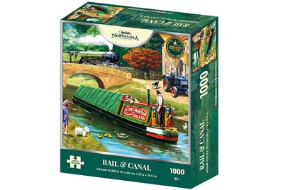 Rail and Canal Puzzle