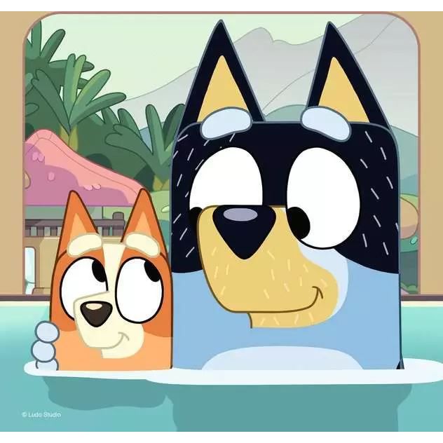 Bluey Jigsaw Puzzle 3x 49pc