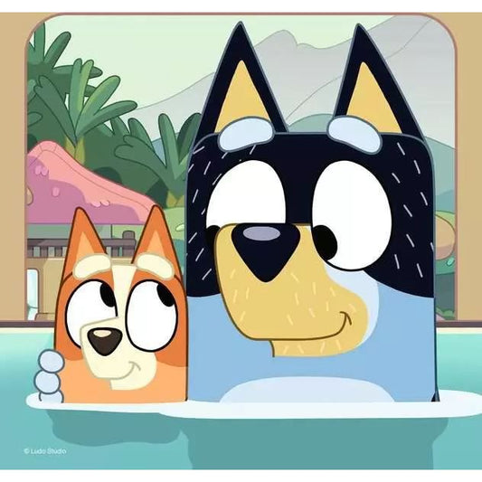 Bluey Jigsaw Puzzle 3x 49pc
