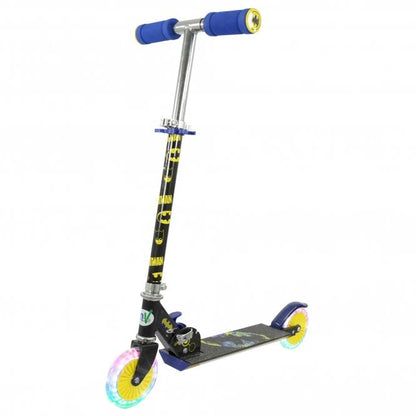 BATMAN Folding Inline Scooter with Light Up Wheels