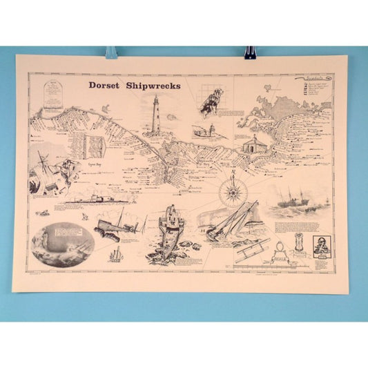 Dorset Shipwreck Poster