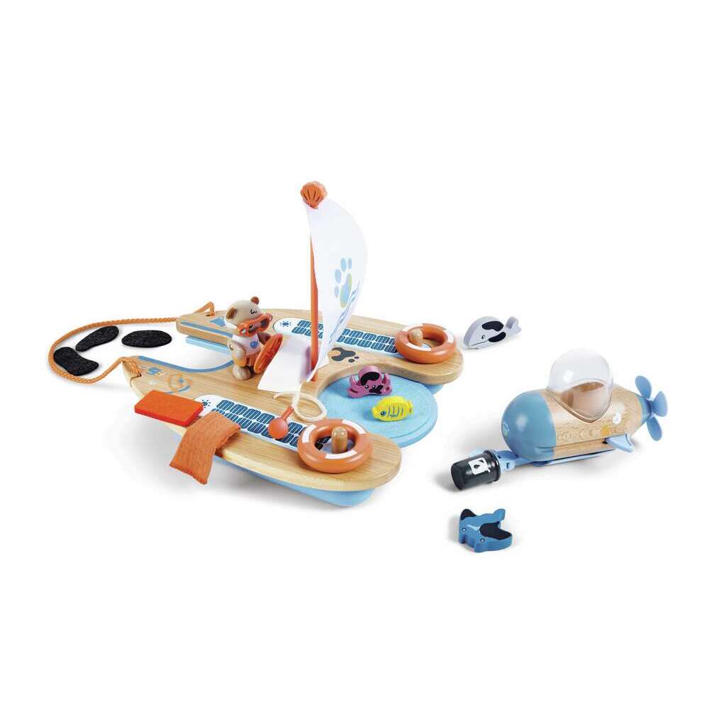 Hape Green Planet Explorers Ben’s Eco Catamaran
