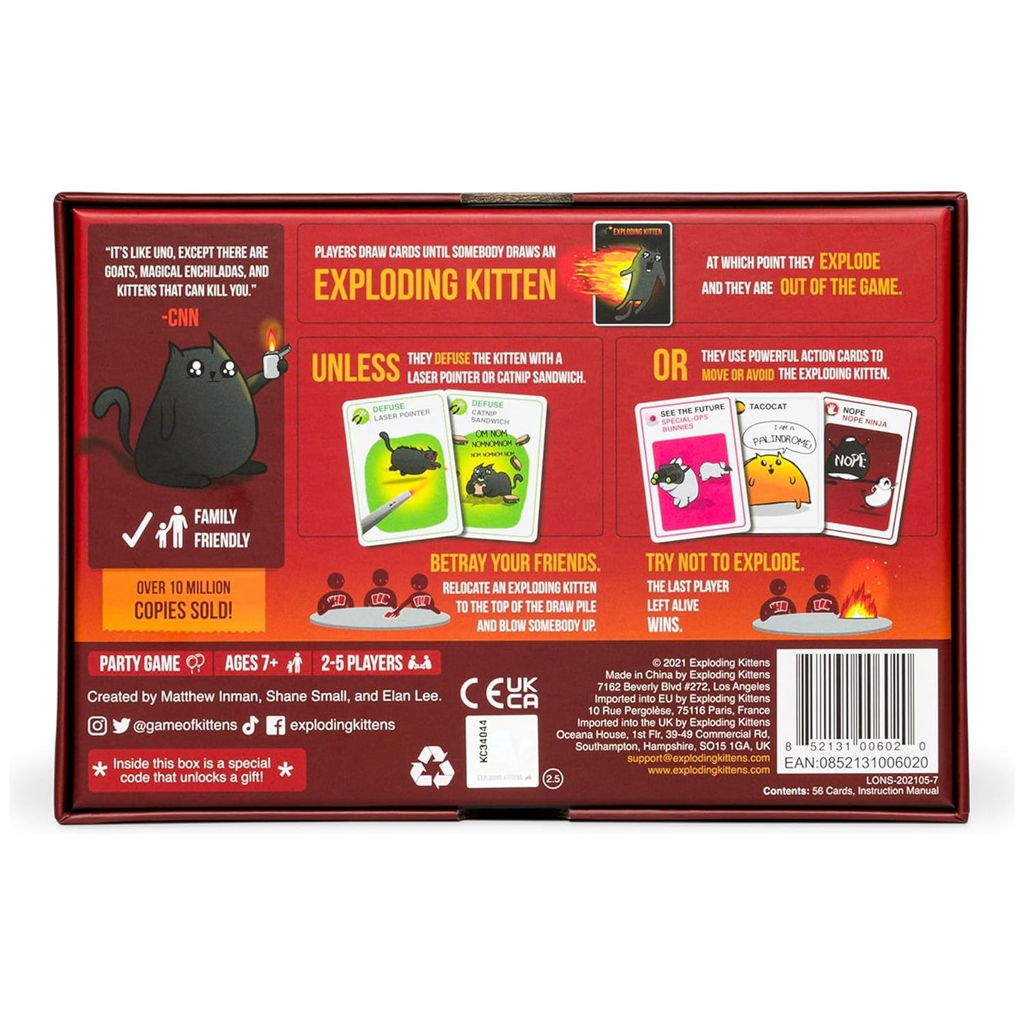 Exploding Kittens: Original Edition