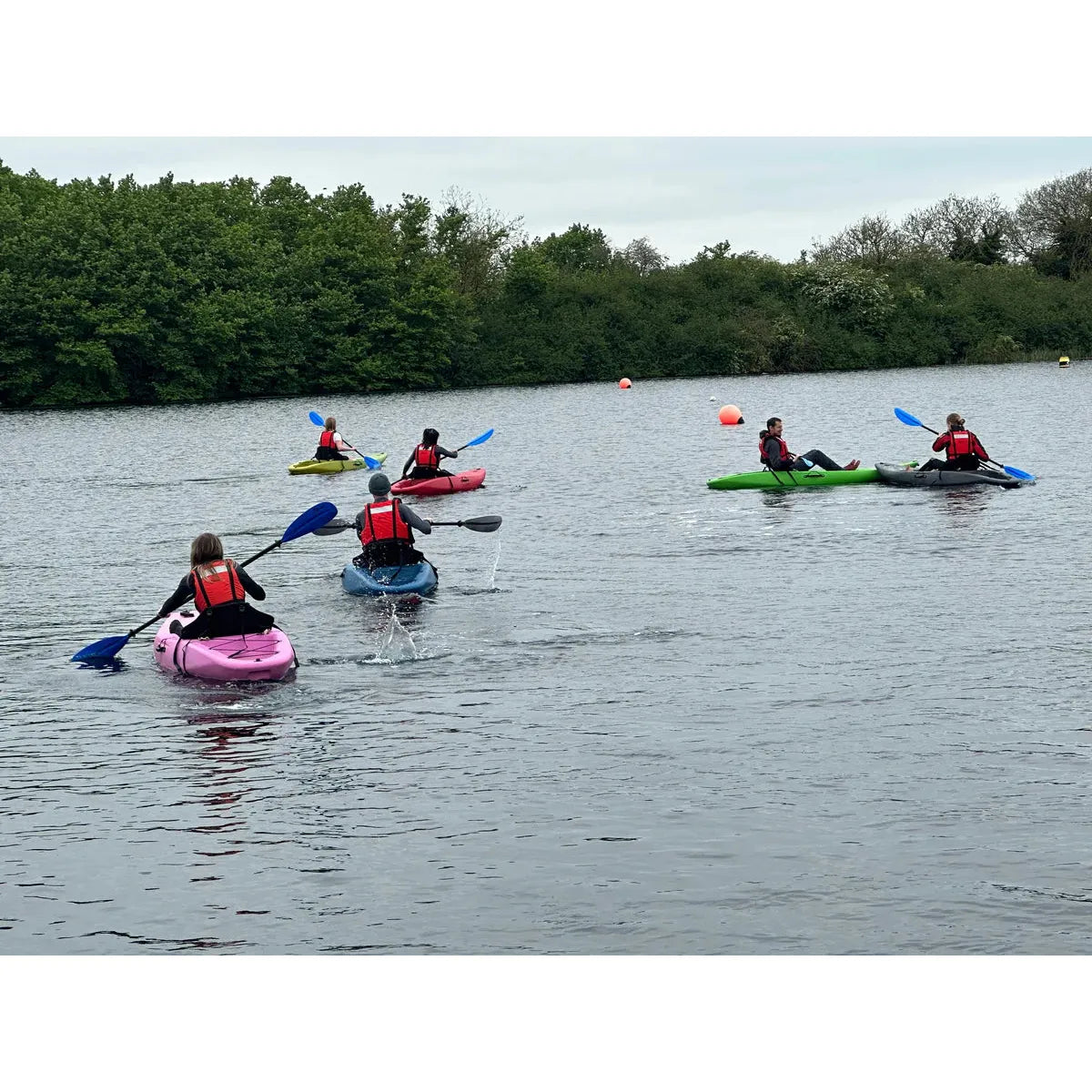 Riber Photon Kayak Red With Railblaza Leisure Pack