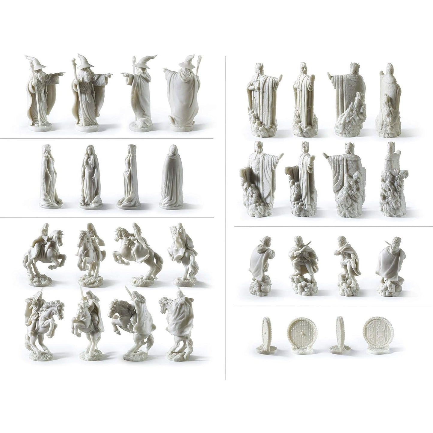 The Noble Collection The Lord of the Rings Chess Set: Battle for Middle Earth