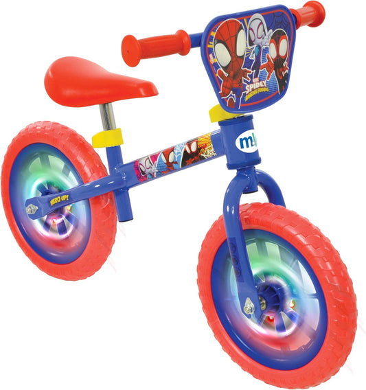 Disney Spidey & His Amazing Friends 12" Balance Bike with Light Up Wheels