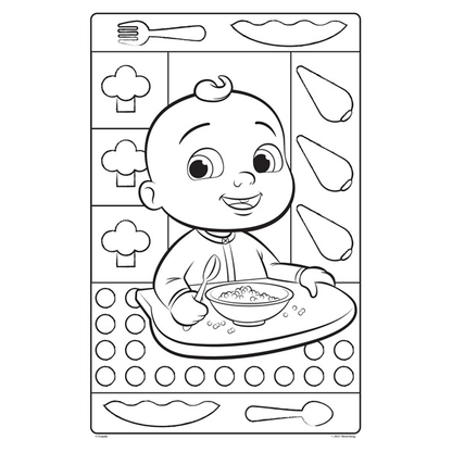 Cocomelon Giant Colouring Pages