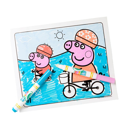 Peppa Pig Crayola Colour Wonder Colouring Book and Markers