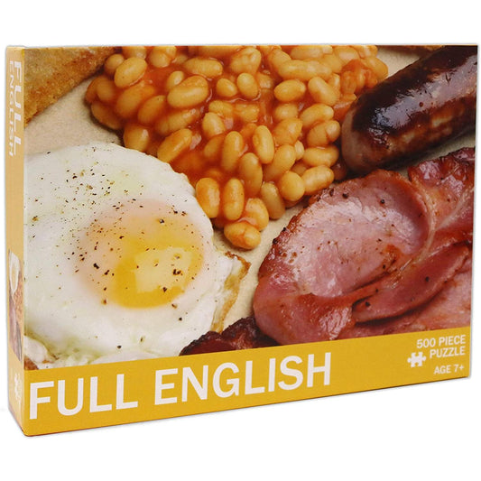 Full English Breakfast 500 Piece Jigsaw Puzzle