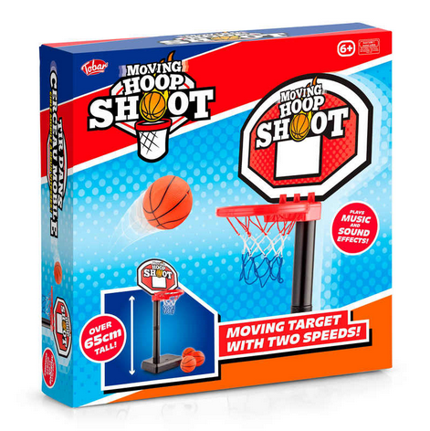 Moving Hoop Shoot Portable Basket Ball Kids Children Game